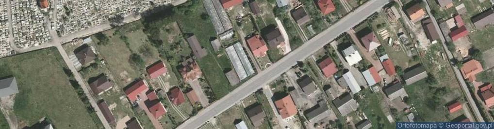 Zdjęcie satelitarne Piaski ul.