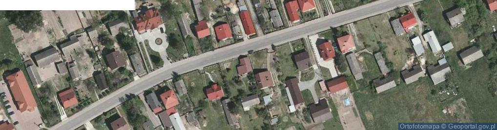 Zdjęcie satelitarne Piaski ul.