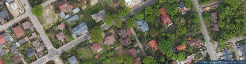 Zdjęcie satelitarne Piaszczysta ul.