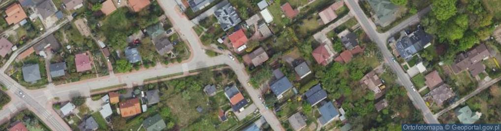 Zdjęcie satelitarne Piękna ul.