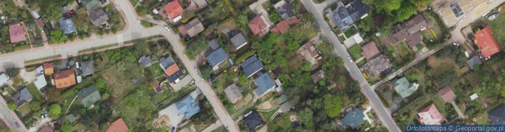 Zdjęcie satelitarne Piękna ul.