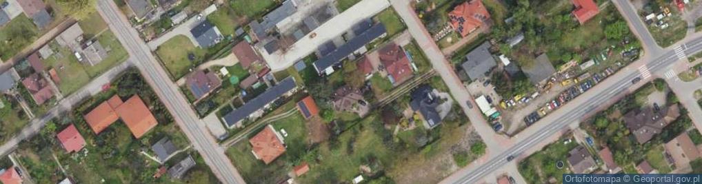 Zdjęcie satelitarne Piękna ul.