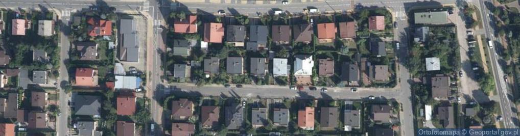 Zdjęcie satelitarne Piękna ul.
