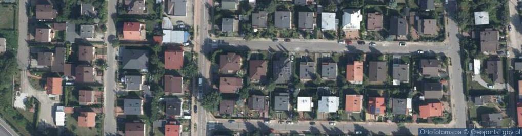 Zdjęcie satelitarne Piękna ul.