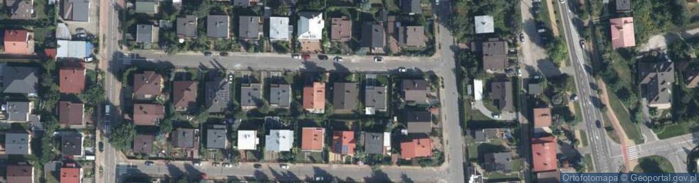 Zdjęcie satelitarne Piękna ul.