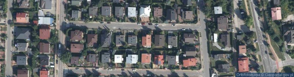 Zdjęcie satelitarne Piękna ul.
