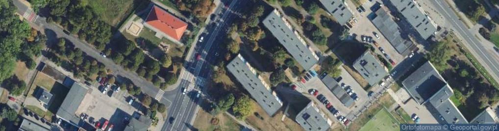 Zdjęcie satelitarne Piłsudskiego Józefa, marsz. ul.