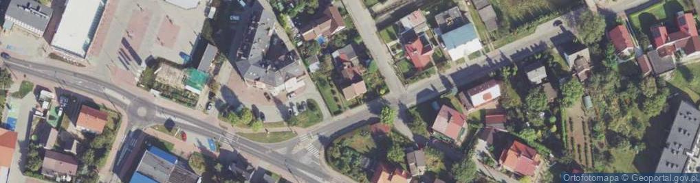 Zdjęcie satelitarne Pionierska ul.