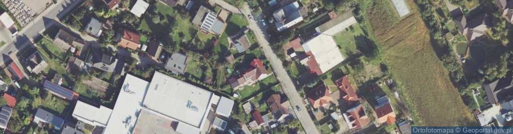 Zdjęcie satelitarne Pionierska ul.