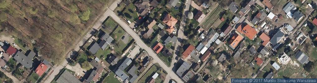 Zdjęcie satelitarne Piaskowa ul.