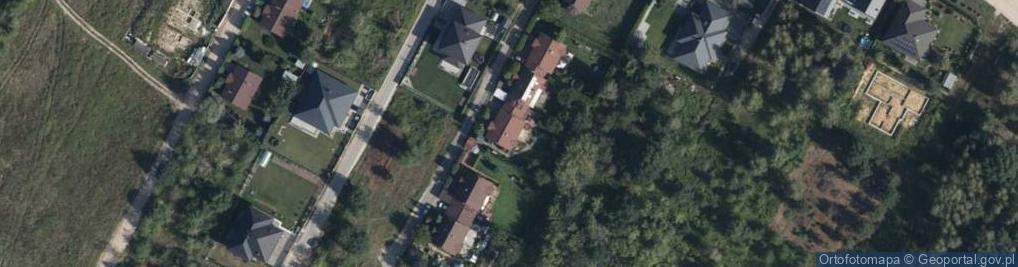 Zdjęcie satelitarne Piastowska ul.