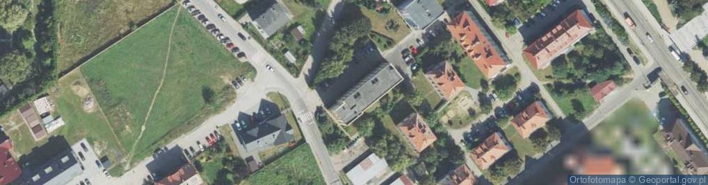 Zdjęcie satelitarne Piaskowa ul.