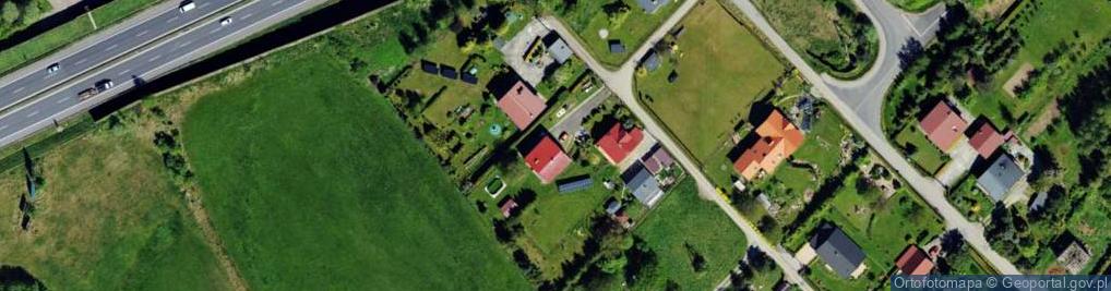 Zdjęcie satelitarne Piwonii ul.