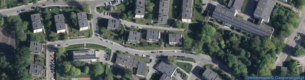 Zdjęcie satelitarne Piastów ul.