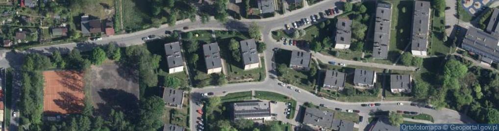 Zdjęcie satelitarne Piastów ul.