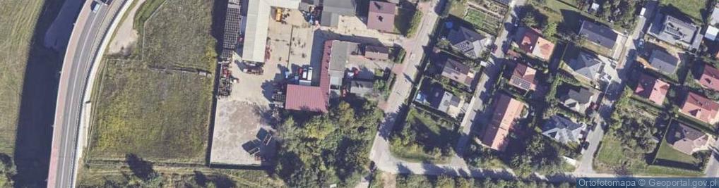 Zdjęcie satelitarne Piastowska ul.