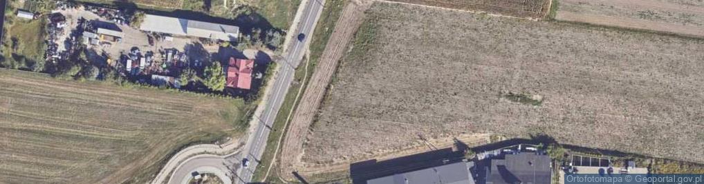 Zdjęcie satelitarne Piastowska ul.