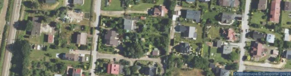 Zdjęcie satelitarne Piaski ul.