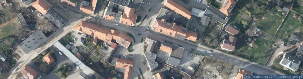 Zdjęcie satelitarne Piastowska ul.
