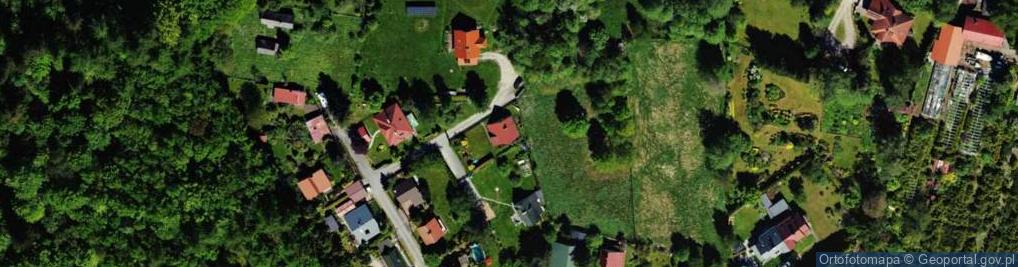 Zdjęcie satelitarne Pierwiosnków ul.