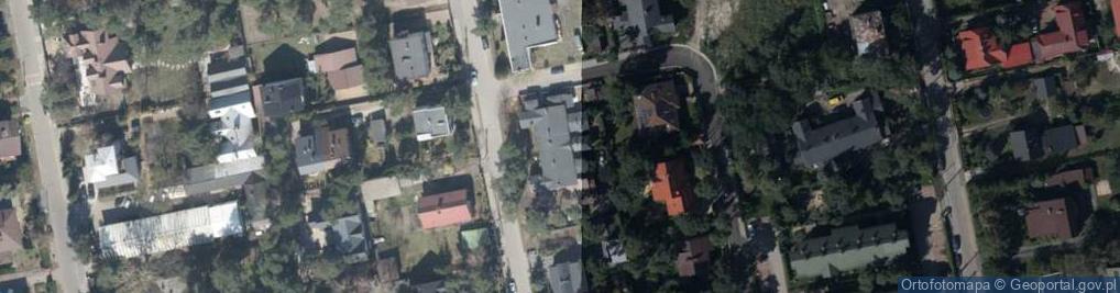 Zdjęcie satelitarne Piaskowa ul.