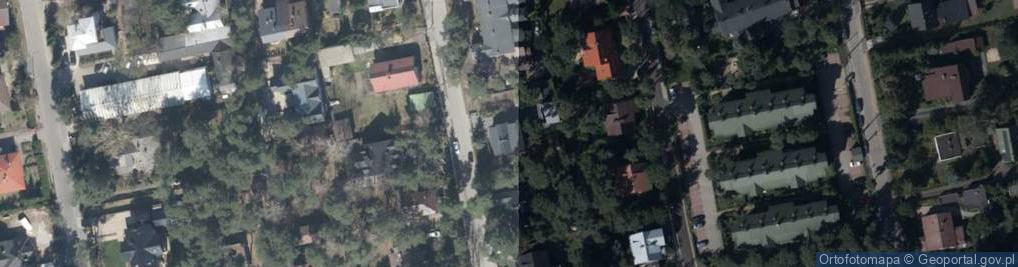 Zdjęcie satelitarne Piaskowa ul.