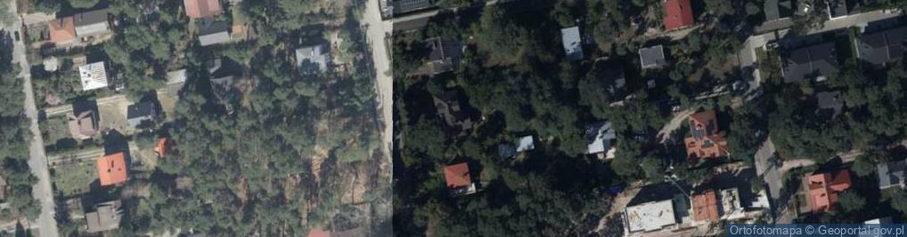 Zdjęcie satelitarne Piaskowa ul.