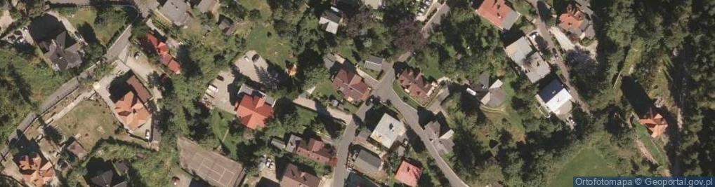 Zdjęcie satelitarne Piastowska ul.