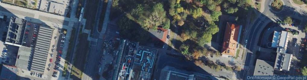 Zdjęcie satelitarne Piastowska ul.