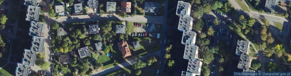 Zdjęcie satelitarne Pilotów ul.