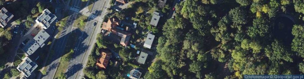 Zdjęcie satelitarne Piękna ul.