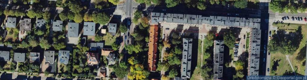 Zdjęcie satelitarne Piotrowicka ul.