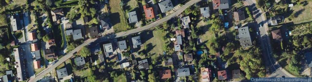 Zdjęcie satelitarne Pierwiosnków ul.