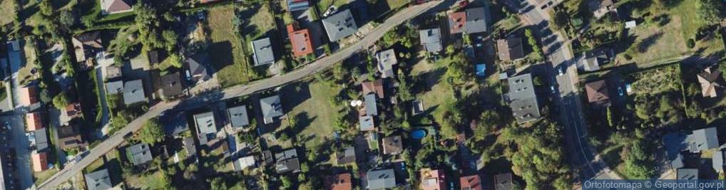 Zdjęcie satelitarne Pierwiosnków ul.
