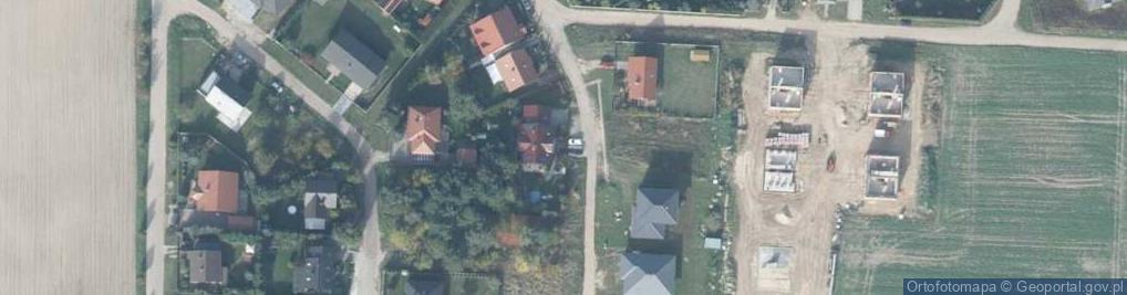 Zdjęcie satelitarne Piniowa ul.