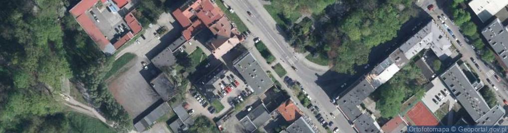 Zdjęcie satelitarne Piastowska ul.