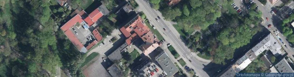 Zdjęcie satelitarne Piastowska ul.
