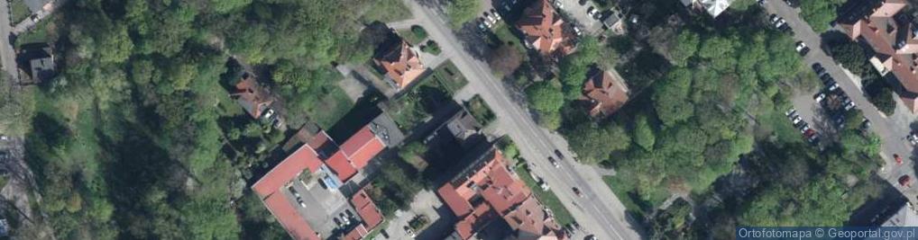 Zdjęcie satelitarne Piastowska ul.