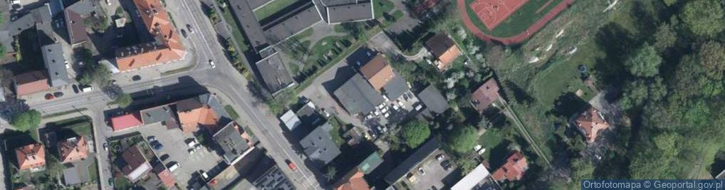Zdjęcie satelitarne Piastowska ul.