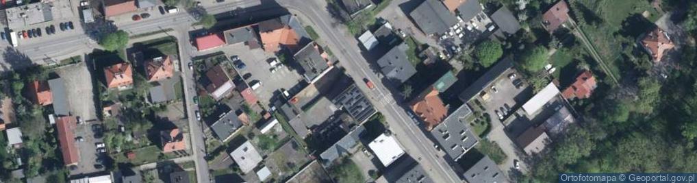 Zdjęcie satelitarne Piastowska ul.