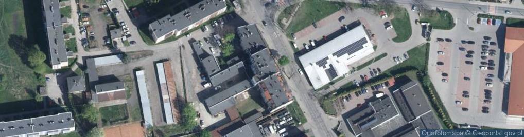 Zdjęcie satelitarne Piastowska ul.