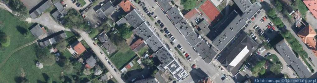 Zdjęcie satelitarne Piastowska ul.