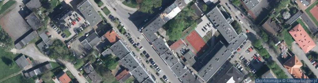 Zdjęcie satelitarne Piastowska ul.