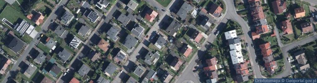 Zdjęcie satelitarne Piękna ul.