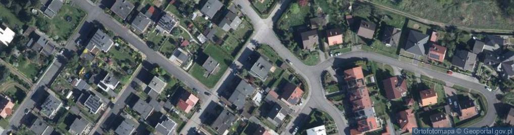 Zdjęcie satelitarne Piękna ul.