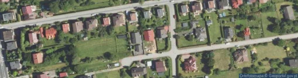 Zdjęcie satelitarne Piastowska ul.