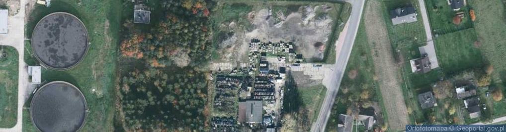 Zdjęcie satelitarne Pierściecka ul.