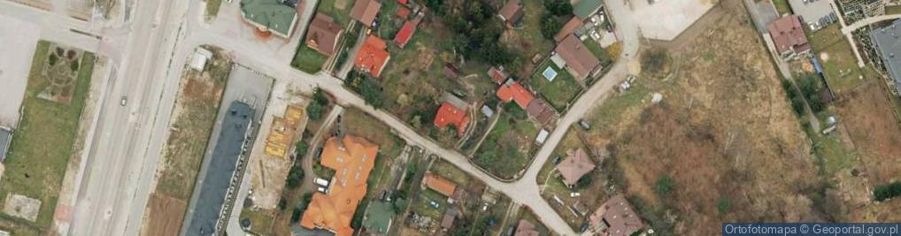 Zdjęcie satelitarne Piaski nad Rzeką ul.