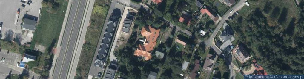 Zdjęcie satelitarne Piaski nad Rzeką ul.