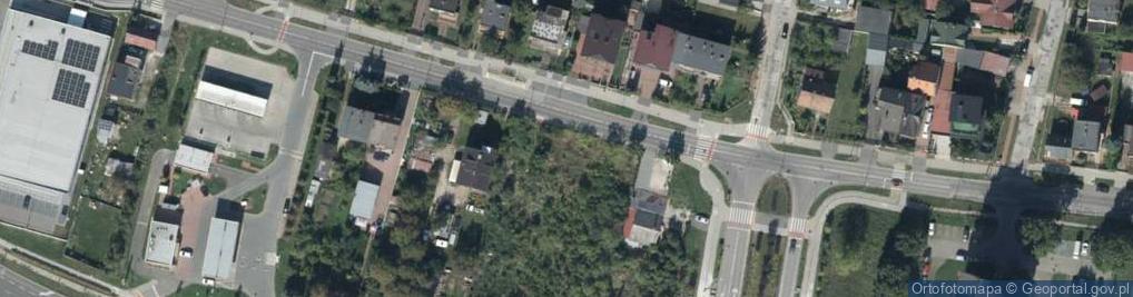 Zdjęcie satelitarne Piekoszowska ul.